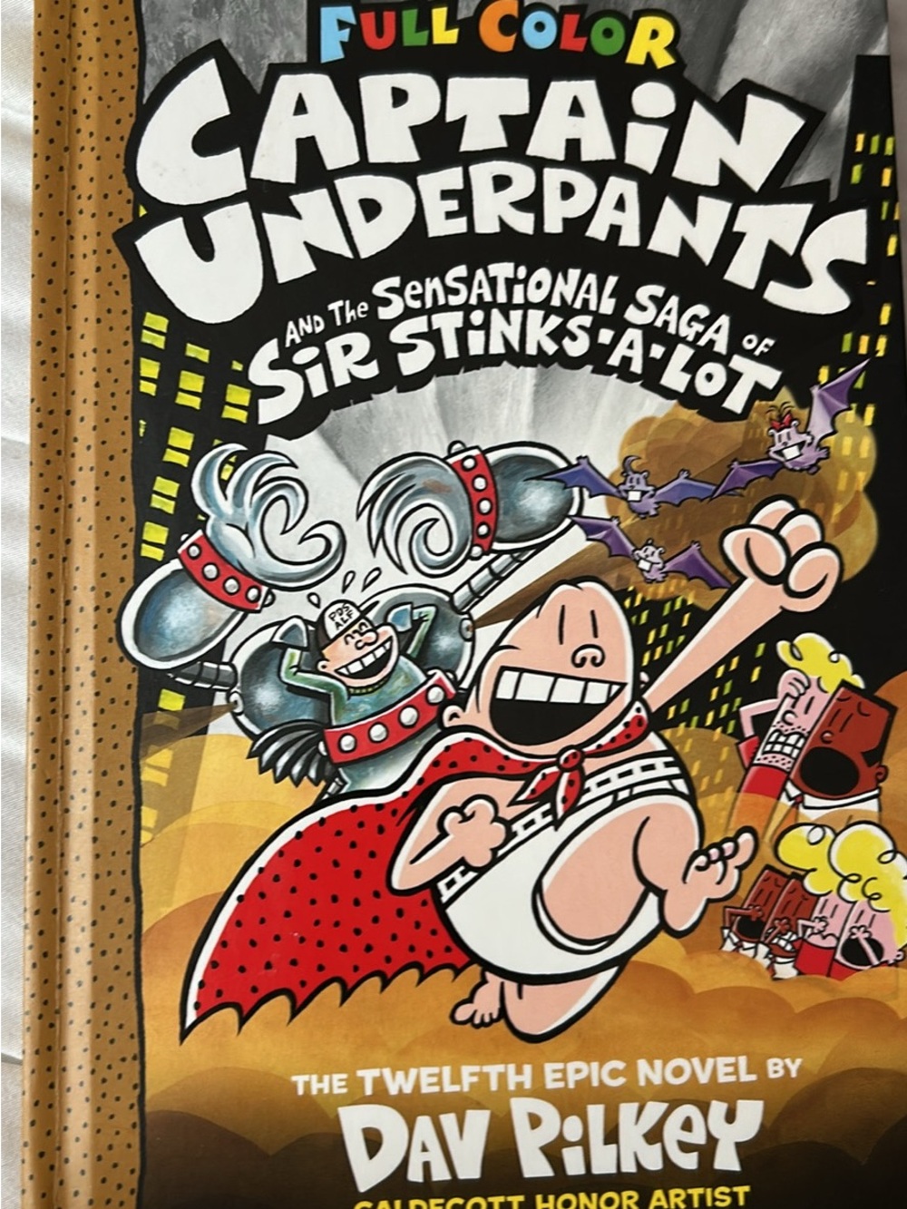 Captain Underpants and the Sensational Saga of Sir Stinks-A-Lot: 12
